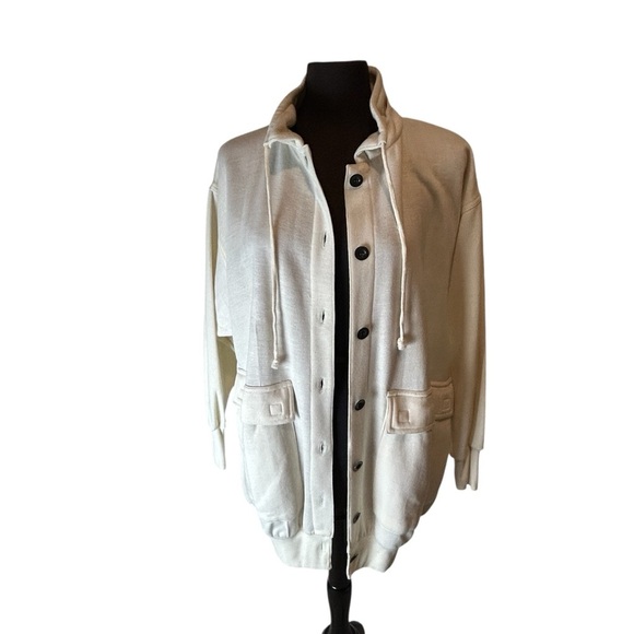 Special Events Sweaters - Special Events Vintage Brand and Style DIY Off White Cardigan Sweater Size L